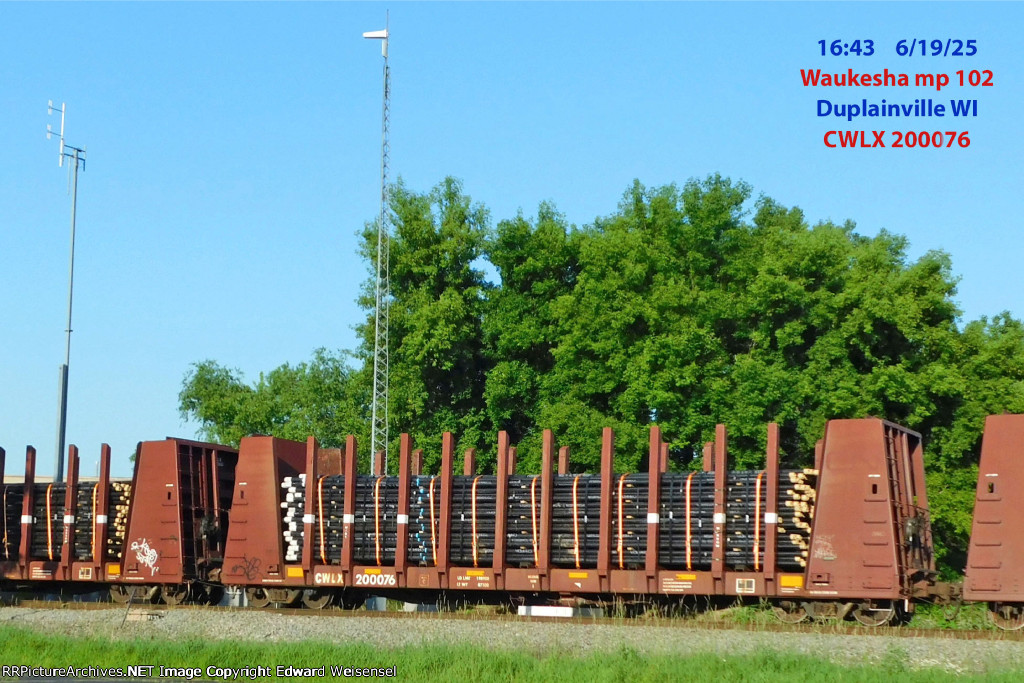 Eleven loads of pipe